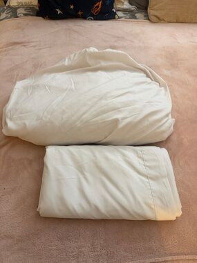Catherines White Sheet Set - Classic White Bedding